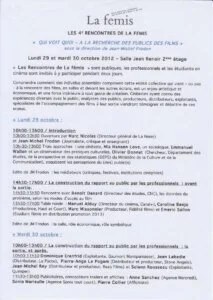 COLLOQUE LA FEMIS - OCTOBER 2012 - Page 1_2